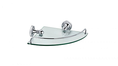 Полка стеклянная угловая FIXSEN Style (FX-41103A) 400_400_2897002